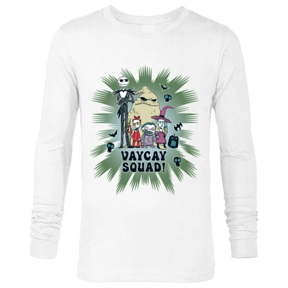 Disney Nightmare Before Christmas Trip Family Vacay Squad - Long Sleeve T-Shirt for Men - Customized-White