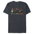 thumbnail image 1 of Disney Nightmare Before Christmas Up to SNOW Good Nutcracker - Short Sleeve Blended T-Shirt for Adults - Customized-Navy Heather, 1 of 5