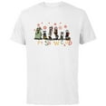 thumbnail image 1 of Disney Nightmare Before Christmas Up to SNOW Good Nutcracker - Short Sleeve Cotton T-Shirt for Adults - Customized-White, 1 of 5