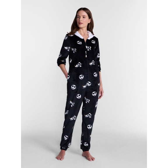 Disney Nightmare Before Christmas Women's Graphic Union Suit, Sizes XS-3X