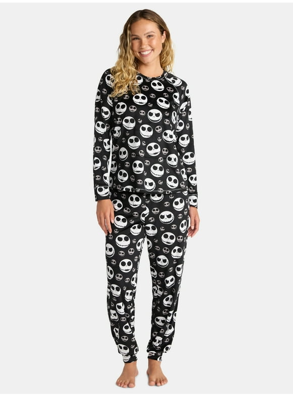 Nightmare Before Christmas Women's Pajama Set, 2-Piece, Sizes S to 3X