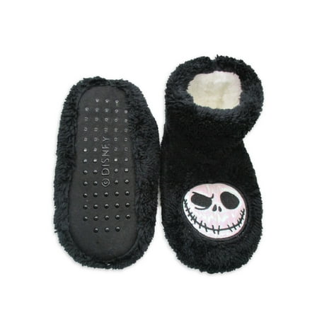 Disney Nightmare Before Christmas Womens Plush Bootie Slipper Socks, Sizes S/M-M/L