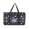 thumbnail image 1 of Disney Nightmare Before Christmas Duffle Bag  Jack Skellington & Sally 16" Travel Bag  Overnight Weekender Bag with Shoulder Strap  Ages 3+, 1 of 6