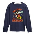 thumbnail image 1 of Disney - No Day Like A Ski Day - Toddler & Youth Long Sleeve Graphic T-Shirt, 1 of 5