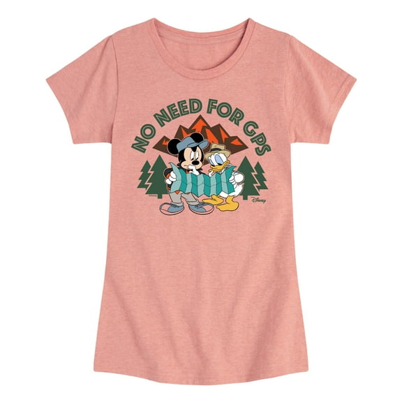 Disney - No Gps - Toddler & Youth Girls Short Sleeve Graphic T-Shirt