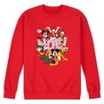 thumbnail image 1 of Disney - Noel Disney - Men's Crew Fleece Sweatshirt, 1 of 4