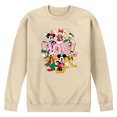 thumbnail image 1 of Disney - Noel Disney - Men's Crew Fleece Sweatshirt, 1 of 3