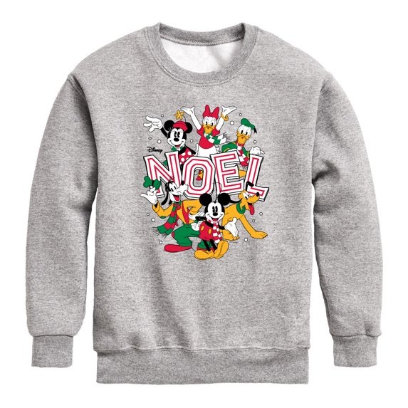 Disney - Noel Boys' Graphic Long Sleeve Fleece Sweatshirt