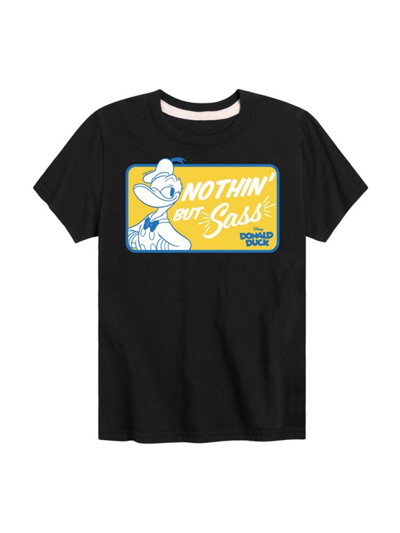 - Nothin But Sass Boys' Short Sleeve Graphic T-Shirt