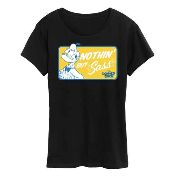 Disney - Nothin But Sass - Women's Short Sleeve Graphic T-Shirt