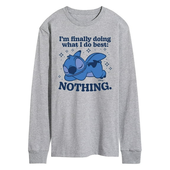 Disney - Nothing - Men's Long Sleeve Graphic T-Shirt
