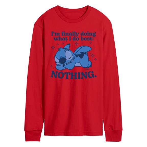 Disney - Nothing - Men's Long Sleeve Graphic T-Shirt