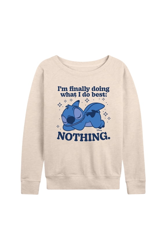 - Nothing - Women's French Terry Long Sleeve Pullover