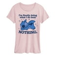 thumbnail image 1 of Disney - Nothing - Women's Short Sleeve Graphic T-Shirt, 1 of 3