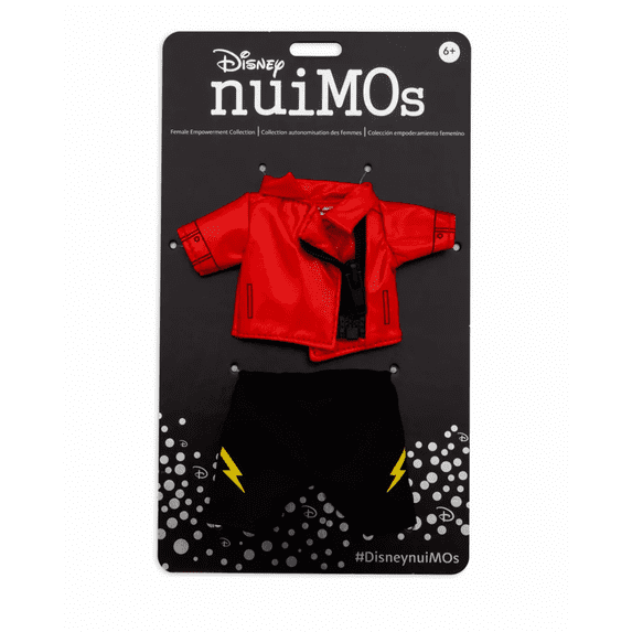 Disney NuiMOs Outfit Red Jacket White Graphic Tank Black Lightning Bolt Pants