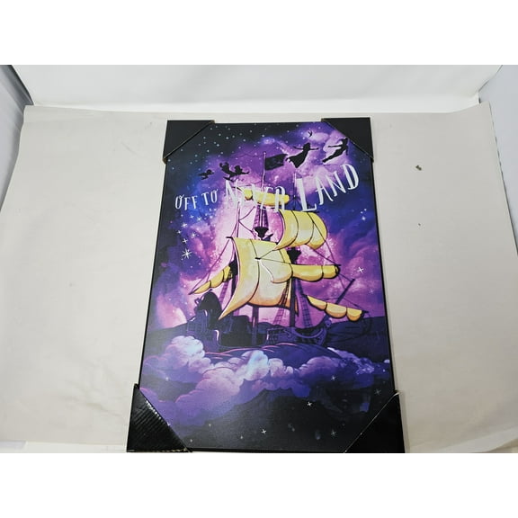 Disney "Off to Neverland" Peter Pan Wall Art