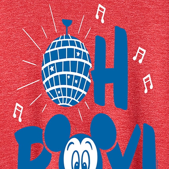 Disney - Oh Boy Disco - Women's Short Sleeve Graphic T-Shirt