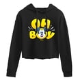 thumbnail image 1 of Disney - Oh Boy Mickey Face Cropped Graphic Hoodie, 1 of 5