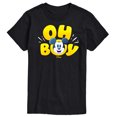 thumbnail image 1 of Disney - Oh Boy Mickey Face - Men's Short Sleeve Graphic T-Shirt, 1 of 5