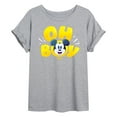 thumbnail image 1 of Disney - Oh Boy Mickey Face - Women's Oversized T-Shirt, 1 of 5