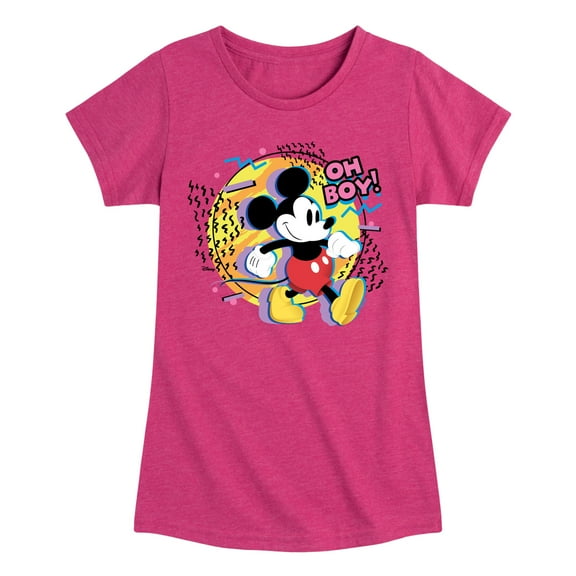Disney - Oh Boy Stroll - Toddler & Youth Girls Short Sleeve Graphic T-Shirt