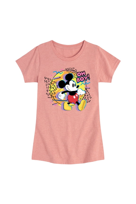 - Oh Boy Stroll - Toddler & Youth Girls Short Sleeve Graphic T-Shirt