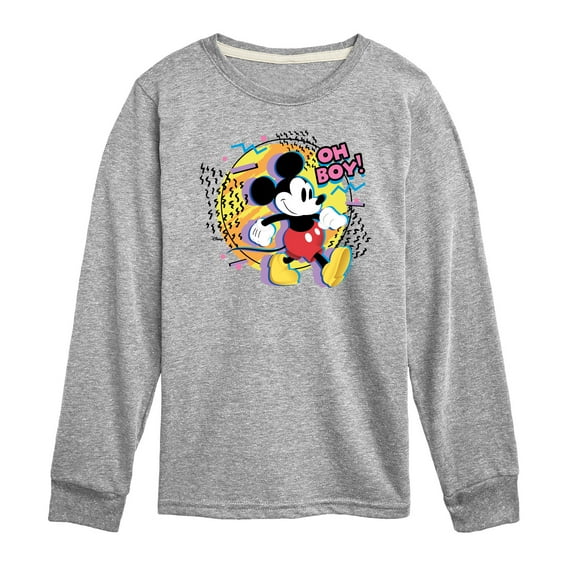 Disney - Oh Boy Stroll - Toddler & Youth Long Sleeve Graphic T-Shirt