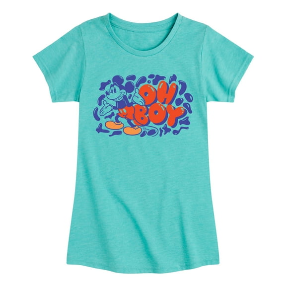 Disney - Oh Boy - Youth Girls Short Sleeve Graphic T-Shirt