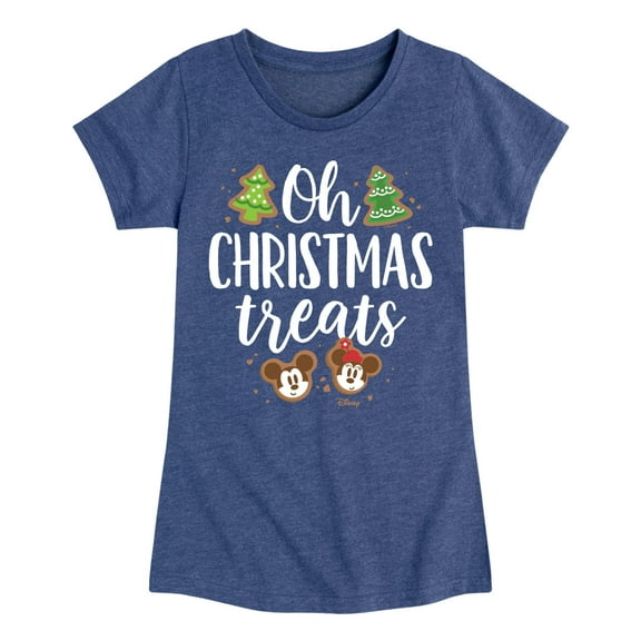 Disney - Oh Christmas Treats - Toddler & Youth Girls Short Sleeve Graphic T-Shirt
