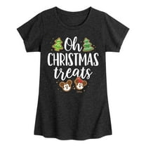 Disney - Oh Christmas Treats - Toddler & Youth Girls Short Sleeve Graphic T-Shirt