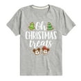 thumbnail image 1 of Disney - Oh Christmas Treats - Youth Short Sleeve Graphic T-Shirt, 1 of 5