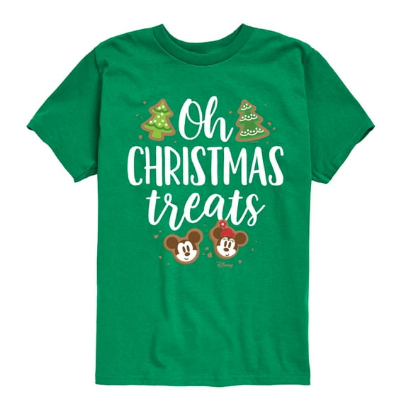 Disney - Oh Christmas Treats - Youth Short Sleeve Graphic T-Shirt