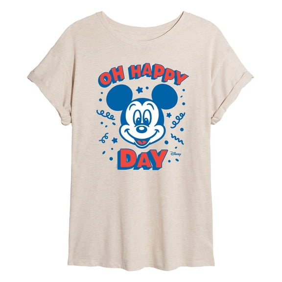Disney - Oh Happy Day - Juniors Ideal T-Shirt