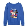 thumbnail image 1 of Disney - Oh Mickey - Women's French Terry Long Sleeve Pullover, 1 of 3