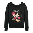 thumbnail image 1 of Disney - Oh Mickey - Women's French Terry Long Sleeve Pullover, 1 of 4