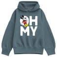 thumbnail image 1 of Disney - Oh My - Women's Oversized Fleece Hoodie Sweatshirt, 1 of 3