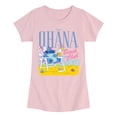 thumbnail image 1 of Disney - Ohana Beach Blub - Youth Girls Short Sleeve T-Shirt, 1 of 4