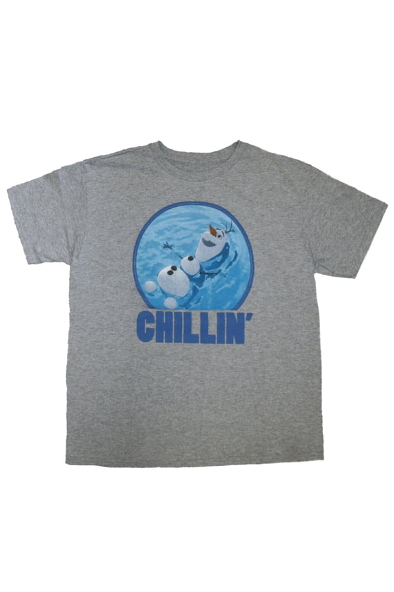 Olaf "Chillin'" Junior Womens T-Shirt Size Large