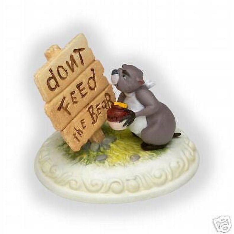Disney Olszewski Winnie The Pooh Don't Feed The Bear Figurine