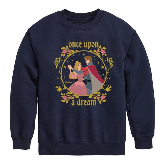 Disney - Once Upon Dream Graphic Long Sleeve Fleece Sweatshirt
