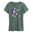 thumbnail image 1 of Disney - One Day At A Time - Women's Short Sleeve Graphic T-Shirt, 1 of 5