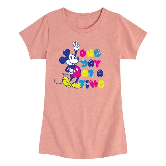 Disney - One Day At A Time - Youth Girls Short Sleeve Graphic T-Shirt