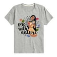 thumbnail image 1 of Disney - One With Nature - Toddler & Youth Short Sleeve Graphic T-Shirt, 1 of 5