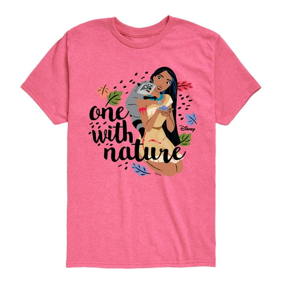 Disney - One With Nature - Toddler & Youth Short Sleeve Graphic T-Shirt