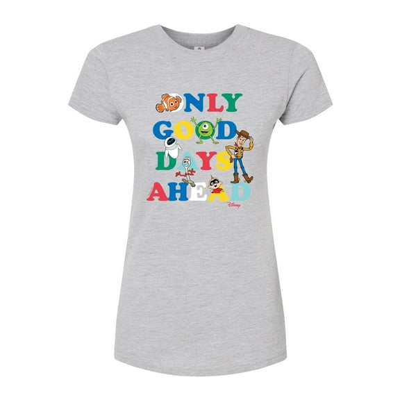 Disney - Only Good Days Ahead - Juniors Fitted Graphic T-Shirt