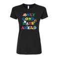 thumbnail image 1 of Disney - Only Good Days Ahead - Juniors Fitted Graphic T-Shirt, 1 of 5