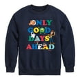 thumbnail image 1 of Disney - Only Good Days Ahead - Toddler & Youth Crewneck Fleece Sweatshirt, 1 of 5