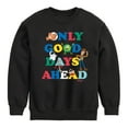 thumbnail image 1 of Disney - Only Good Days Ahead - Toddler & Youth Crewneck Fleece Sweatshirt, 1 of 5