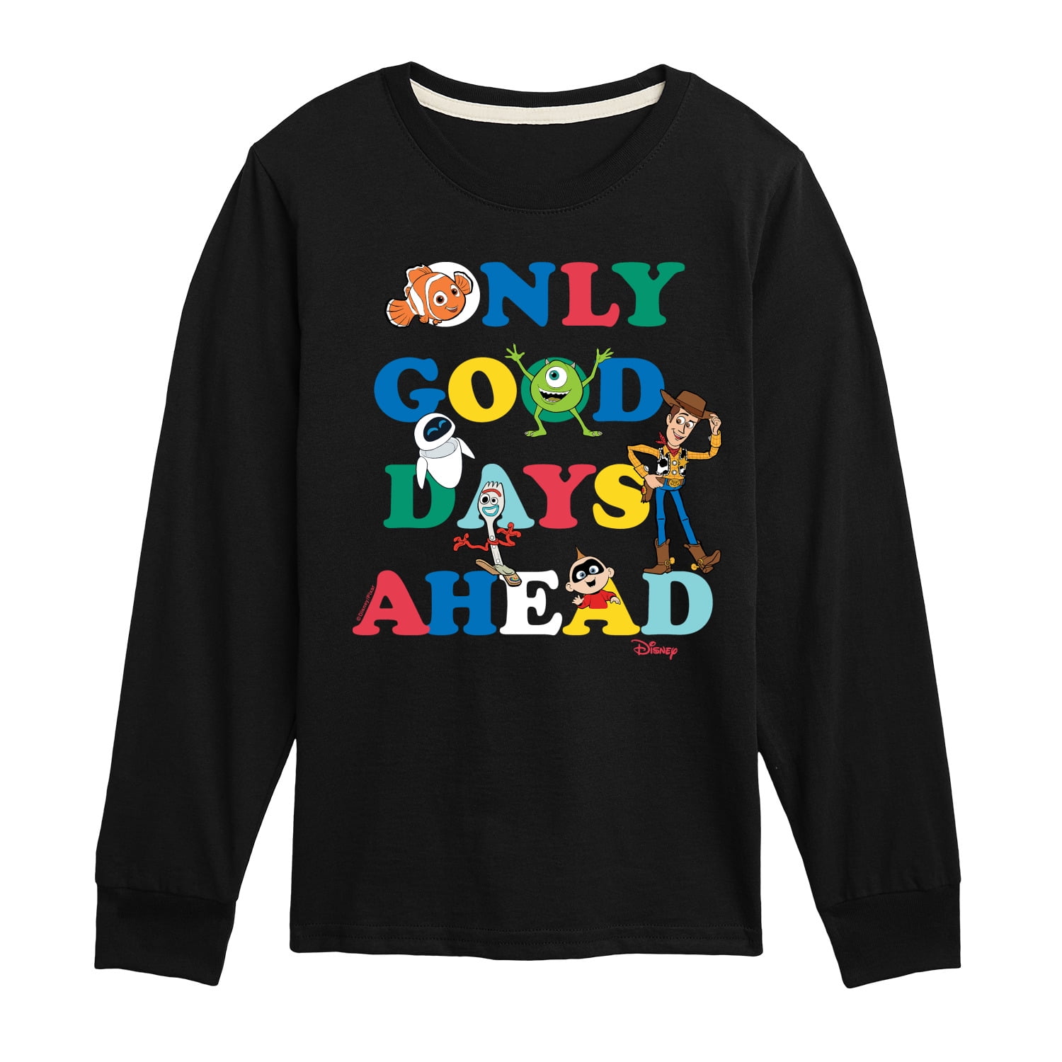Disney - Only Good Days Ahead - Toddler & Youth Long Sleeve Graphic T