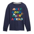 thumbnail image 1 of Disney - Only Good Days Ahead - Toddler & Youth Long Sleeve Graphic T-Shirt, 1 of 5